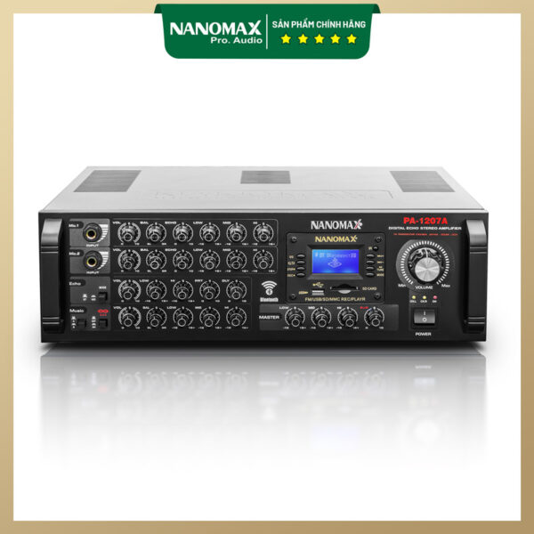 Amply Karaoke Nanomax PA-1207A Amply Karaoke Nanomax PA-1207A