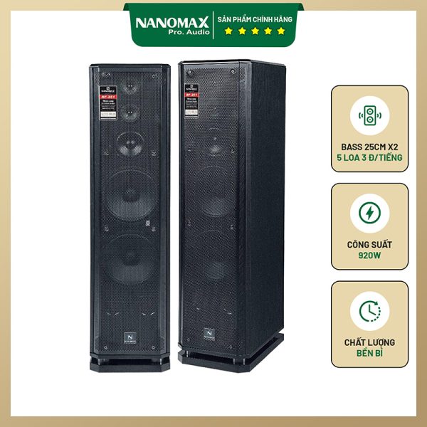 Loa Đứng Nanomax RF-251 Công Suất 920w Bass 25cm Loa Đứng Nanomax RF-251 Công Suất 920w Bass 25cm