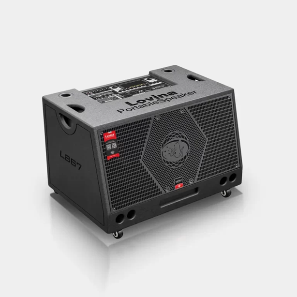 Loa di động mini bass đôi 30cm Lovina L867