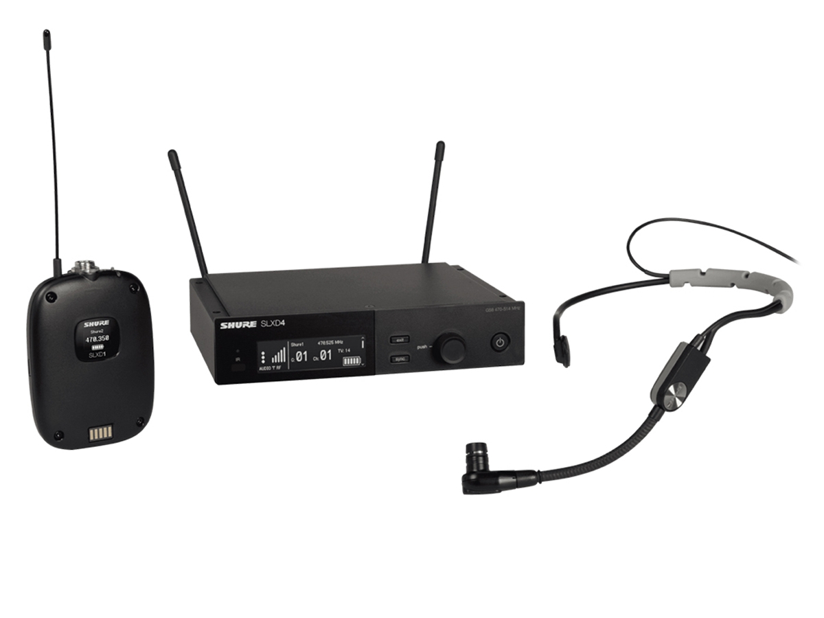 Micro không dây cài đầu Shure SLXD14/SM35