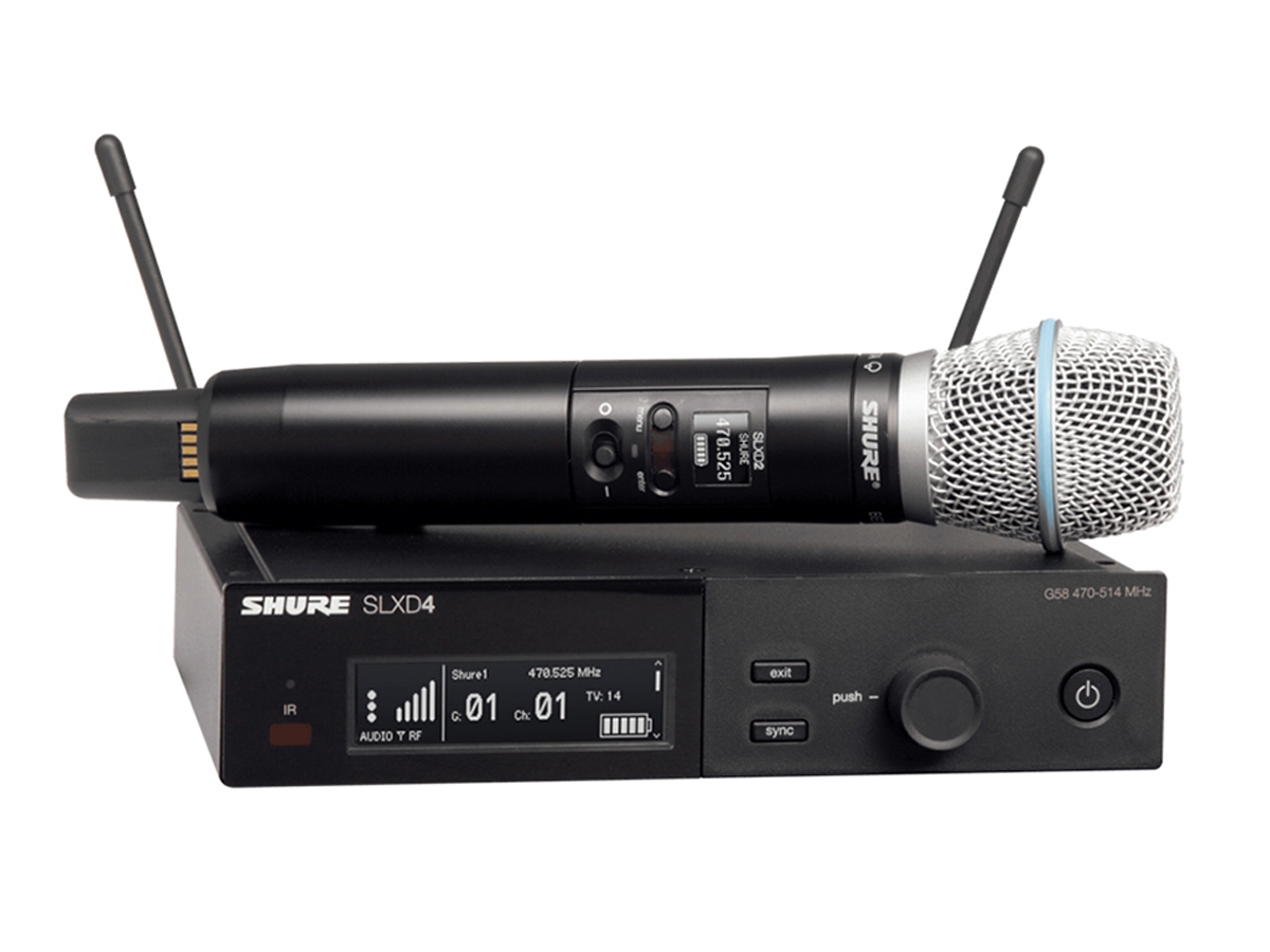 Micro không dây SHURE SLXD24/BETA 87A