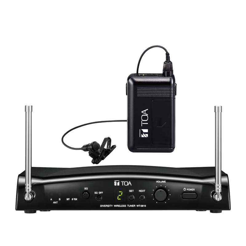Micro không dây cài áo Toa WS-5325M 