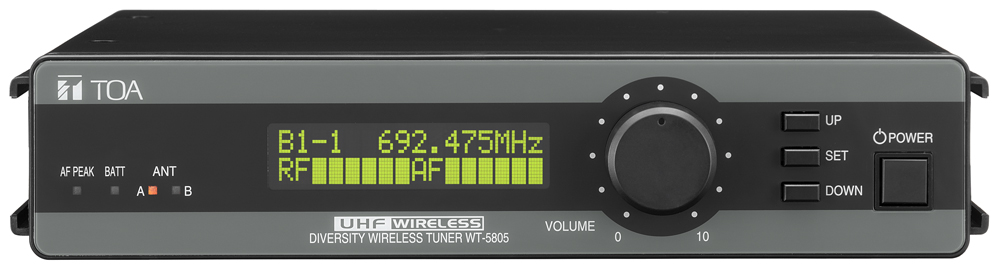 Bộ thu không dây UHF Toa WT-5805 F01