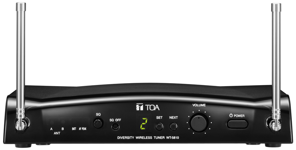 Bộ thu không dây UHF Toa WT-5810 F01