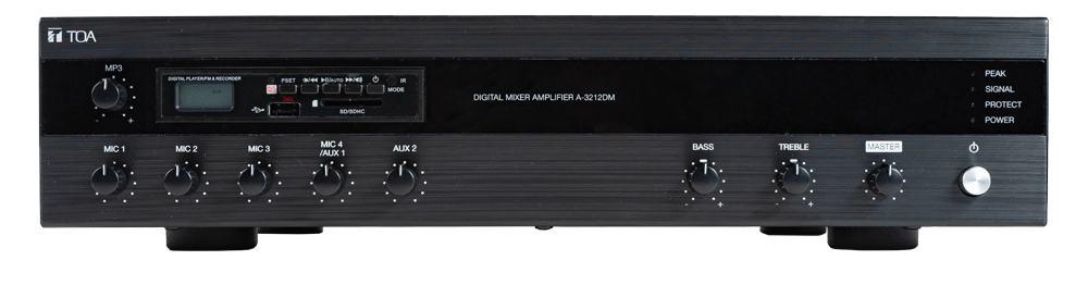 Tăng âm số liền Mixer 240W với MP3, Bluetooth Toa A-3224DM-AS