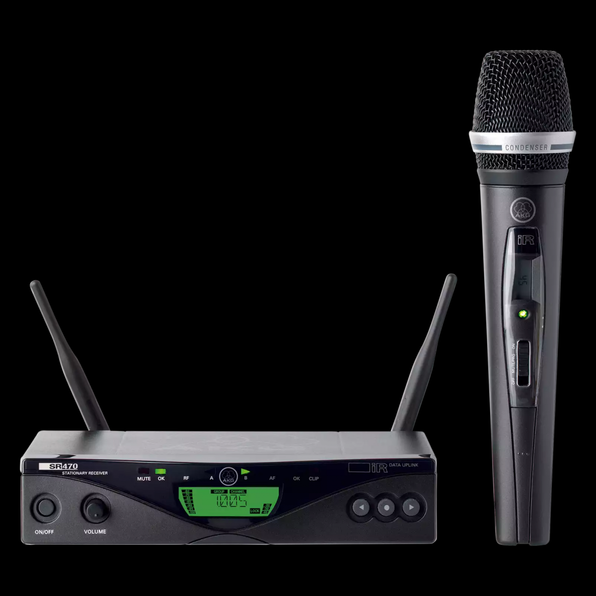 Micro không dây cầm tay AKG WMS470 Vocal Set C5
