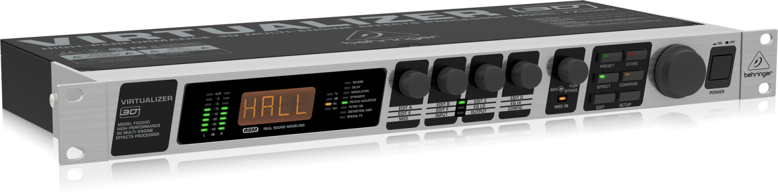 Echo, Reverb Behringer FX 2000