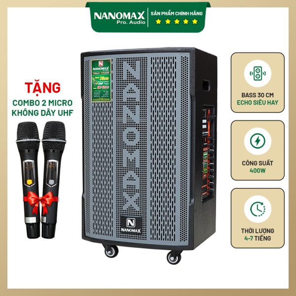 Loa kéo di động Nanomax SK-12X5