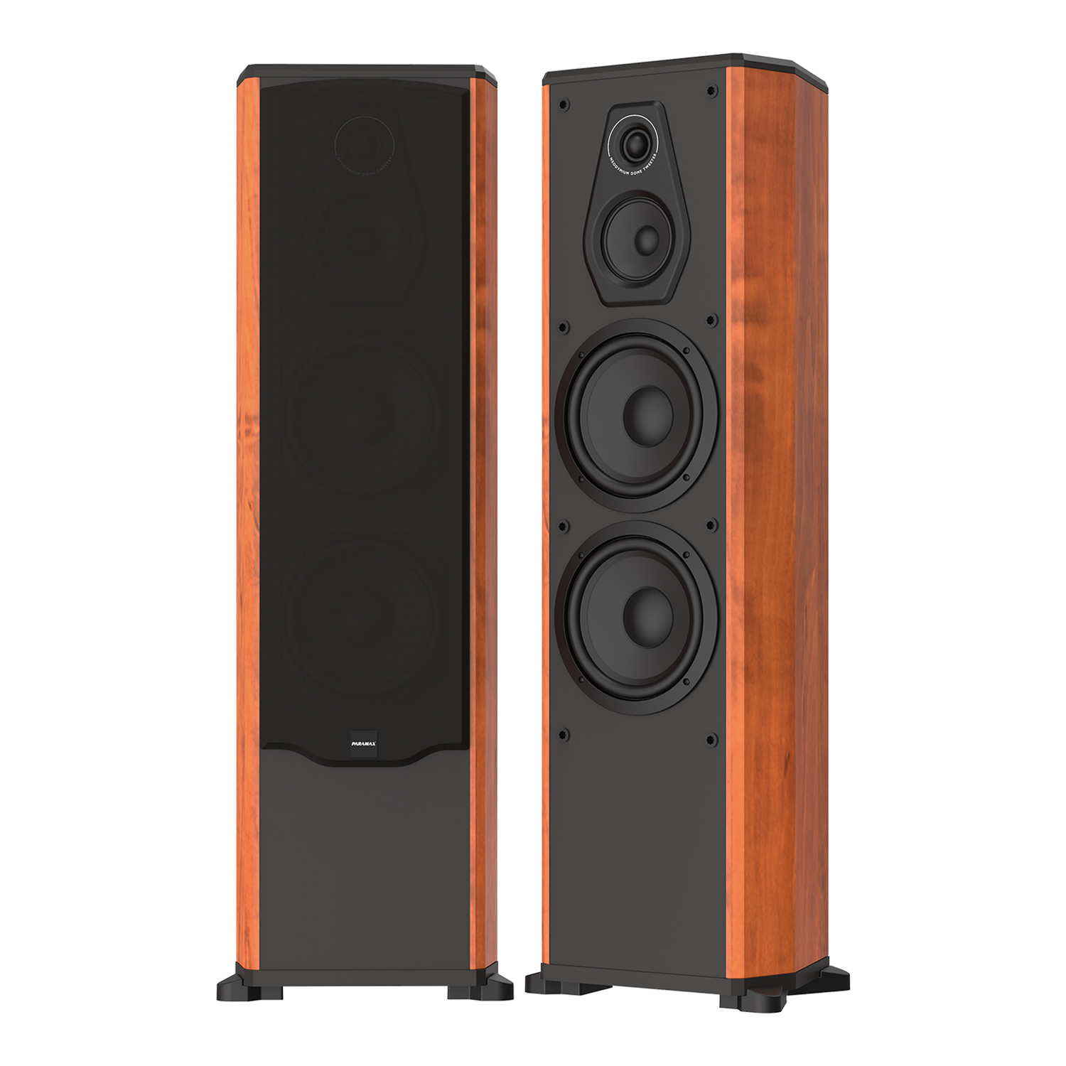 Loa đứng karaoke và nghe nhạc bass đôi 8-inch Paramax F-1500