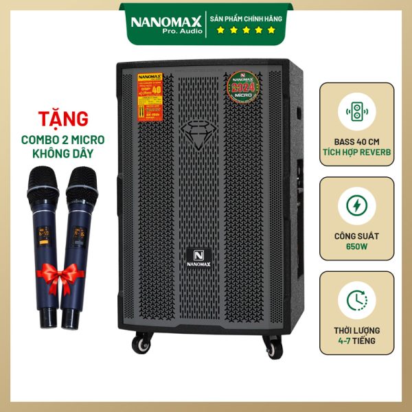 Loa kéo di động Nanomax SK-15D5