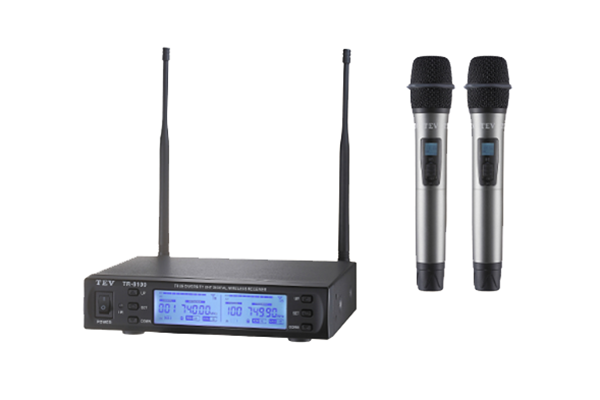 Micro không dây cầm tay 2 mic TEV TR-8100
