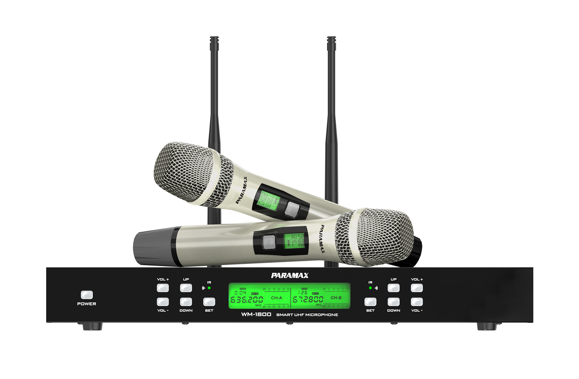 Micro không dây UHF cầm tay Paramax WM-1800