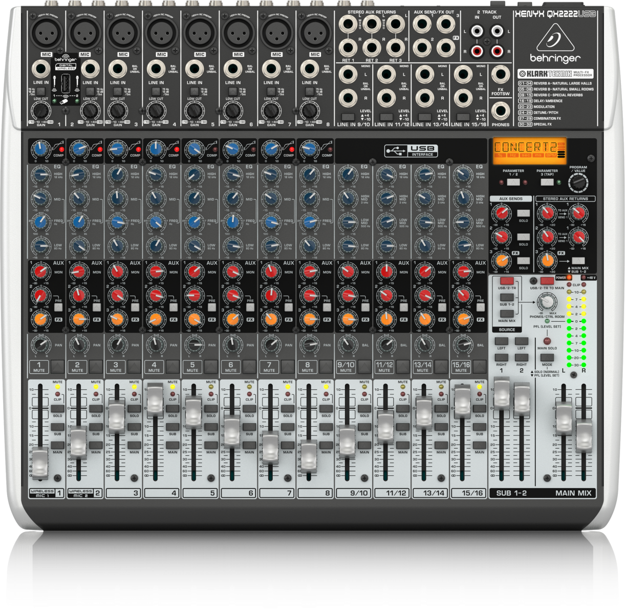 Mixer Behringer QX2222 USB