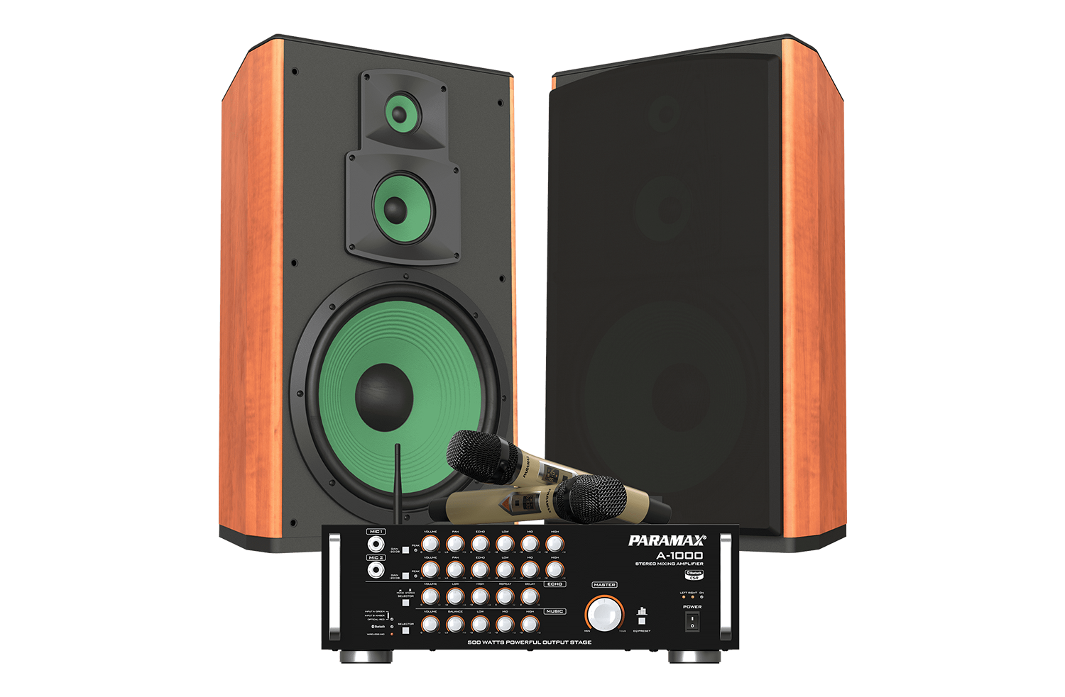 Bộ Karaoke & Nghe Nhạc kèm micro Paramax CBZ-2000