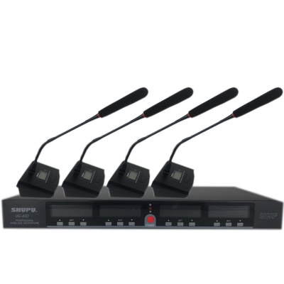 Micro hội thảo không dây 4 mic Shupu UG-40D